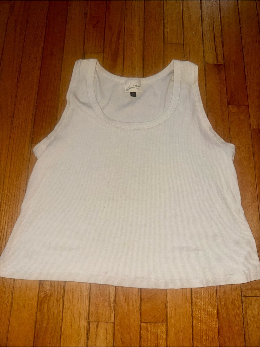 Universal Thread White Scoop Neck Tank